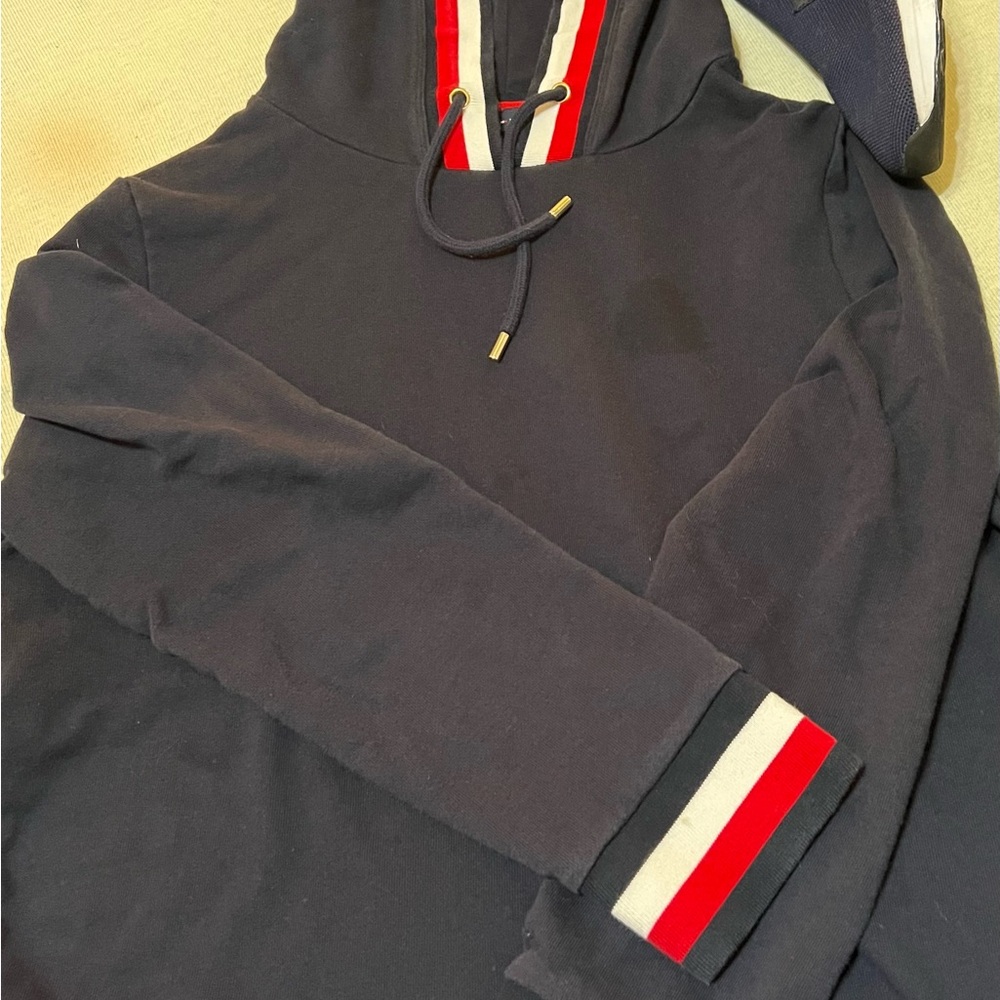 Tommy Hilfiger Blue and Red Long Sleeve hoodie  Dress